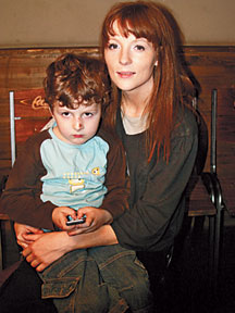 Ксения Кутепова с сыном
