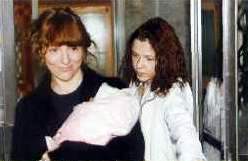 Ксения Кутепова с дочерью Лидой